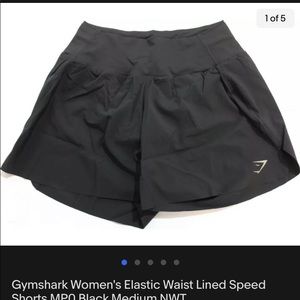 New Gymshark speed shorts size medium.